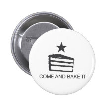 Come and Bake It Items Pinback Button