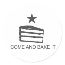 Come and Bake It Items Round Sticker