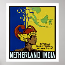 Come and See Netherland India Posters