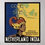Come and see Netherland India Poster