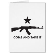 Come and take it! (AK47) Greeting Cards