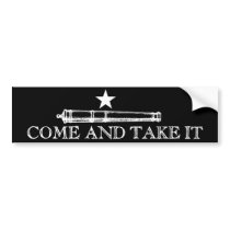 Come and Take It bumper stickers by reflexart Come and Take It bumper stickers