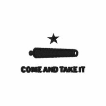 Come and Take It Embroidered Long Sleeve Shirt