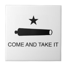 Come and Take It Flag Tile
