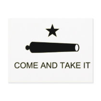 Come and Take it Post Card