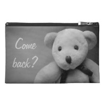 Come Back Teddy Travel Accessory Bags