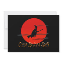 Come By for a Spell Invitation