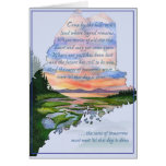 Come By The Hills Maine Coast Greeting Card cards