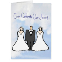 Come Celebrate Our Joining cards