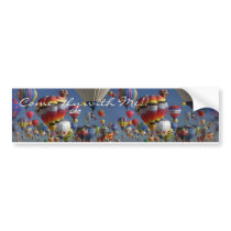 COME FLY WITH ME by SHARON SHARPE bumper stickers
