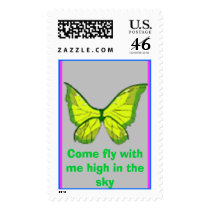 come fly with me, Come fly with me high in the sky postage by GoldenGirlLinda come fly with me, Come fly with me high in the sky postage
