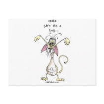 Come Give Me  A Hug postcards