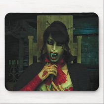 Come Over For a Bite Sometime  Creepy Mousepad
