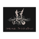 Come over... to ROCK with us! (Postcards)