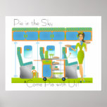 Come Pie With Us Print