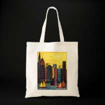 Come Sail Away Tote bags