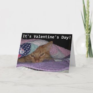 Come snuggle Valentine card