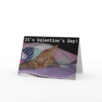 Come snuggle Valentine card