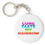 Come Taste My Rainbow - Emo Alternative Grunge Keychain