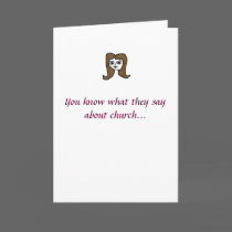 Come To Church! cards