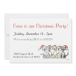 Come to our Christmas party (cats)!