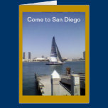Come to San Diego Card cards