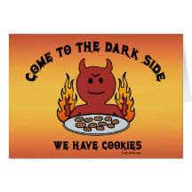 Come to the Dark Side notecards