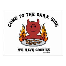 Come to the Dark Side Postcards