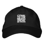 Come To The Nerd Side We Have Pi embroidered hats