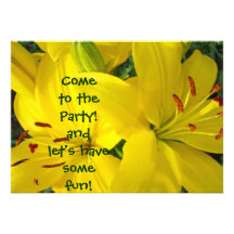 Come to the Party and let's have some fun! invites