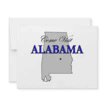 Come Visit Alabama invitations by bartstshirts Come Visit Alabama invitations