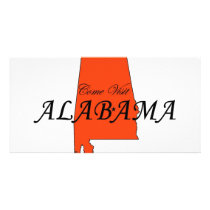 Come Visit Alabama Photo Card Template