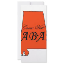 Come Visit Alabama rack cards