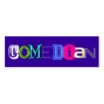 Comedian Business Cards