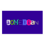 Comedian Business Cards