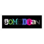 Comedian Business Cards