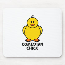 Comedian Chick mousepads