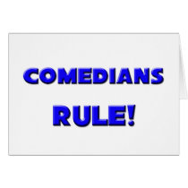 Comedians Rule! cards