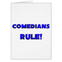 Comedians Rule! cards