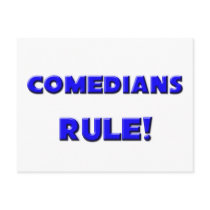 Comedians Rule! postcards by professions Comedians Rule! postcards