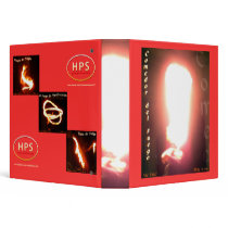 Comedor del Fuego 3 Ring Binders