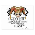 Comedy Of Errors Feast Quote Post Cards