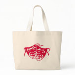 Comedy or Tragedy 3 Canvas Bags