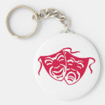Comedy or Tragedy 3 Keychains