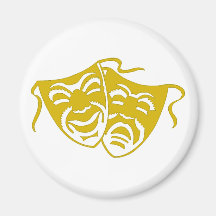 Comedy or Tragedy 5 Magnet