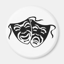Comedy or Tragedy Magnet
