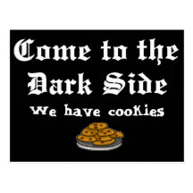 Comedy Postcard, Come to the Dark Side