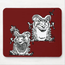 Comedy Tragedy Mousepad by Method77 Comedy Tragedy Mousepad