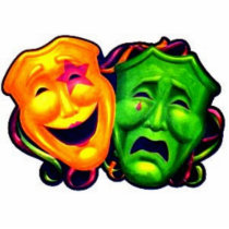 COMEDY & TRAGEDY photo sculptures by PerGis_NOSaints COMEDY & TRAGEDY photo sculptures