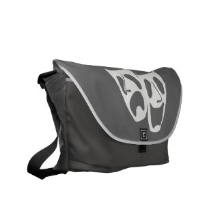 Comedy Tragedy Theater Messenger Bag rickshaw_messengerbag